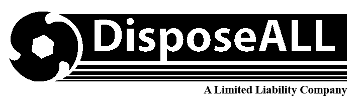 Logo, DisposeALL, LLC, Waste Service Company in Brookhaven, MS